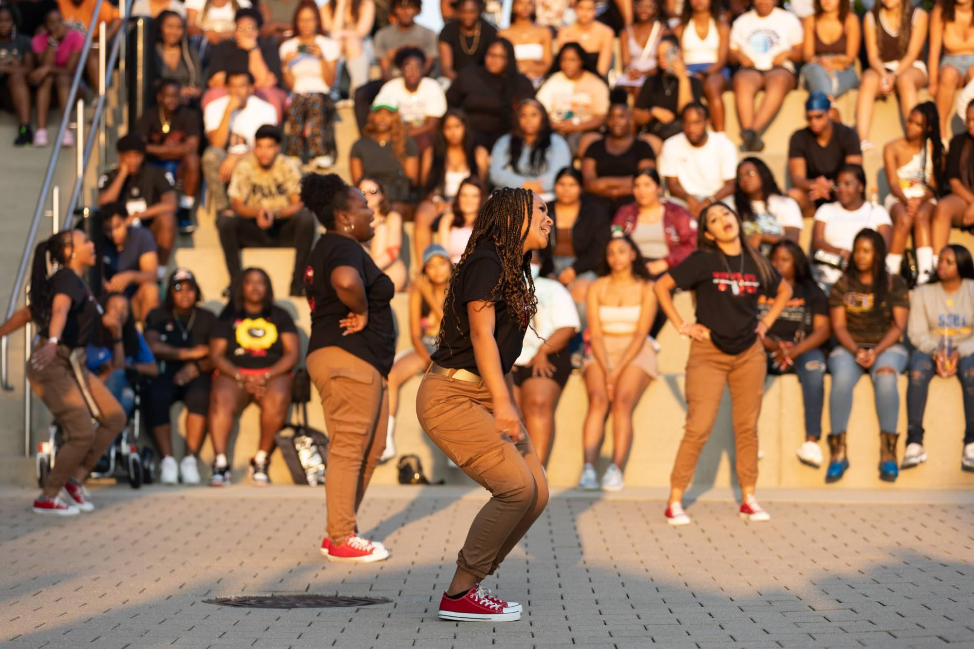 Delta Sigma Theta at the NPHC Yard Show